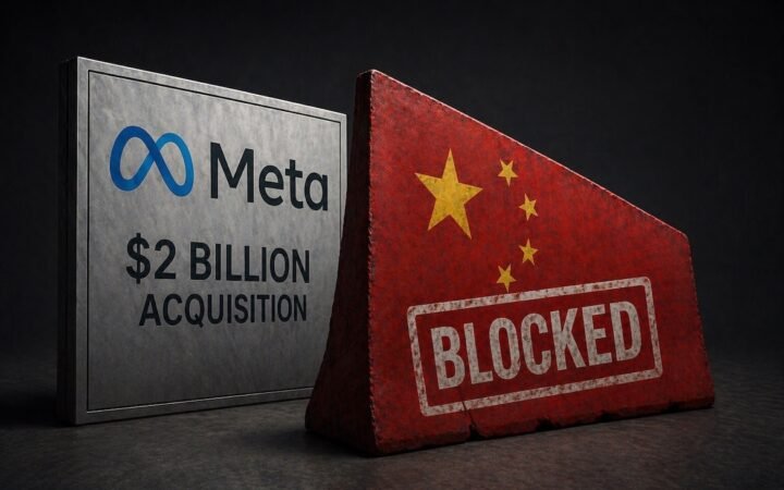 China Blocks Meta’s $2 Billion Acquisition of AI Startup Manus