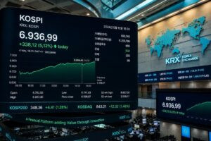 KOSPI Hits Record High as AI-Driven Chip Boom Fuels 37% Surge in Just Over a Month