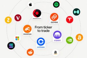 X Connects Stock and Crypto Cashtags to Coinbase, Kraken and Major Brokers