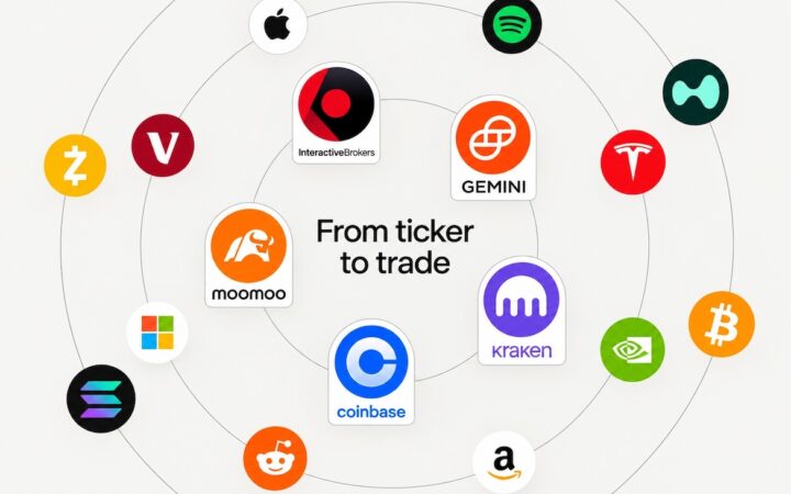 X Connects Stock and Crypto Cashtags to Coinbase, Kraken and Major Brokers