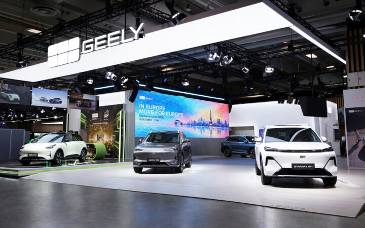 Geely Expands European Push With Three-Brand Paris Motor Show Debut