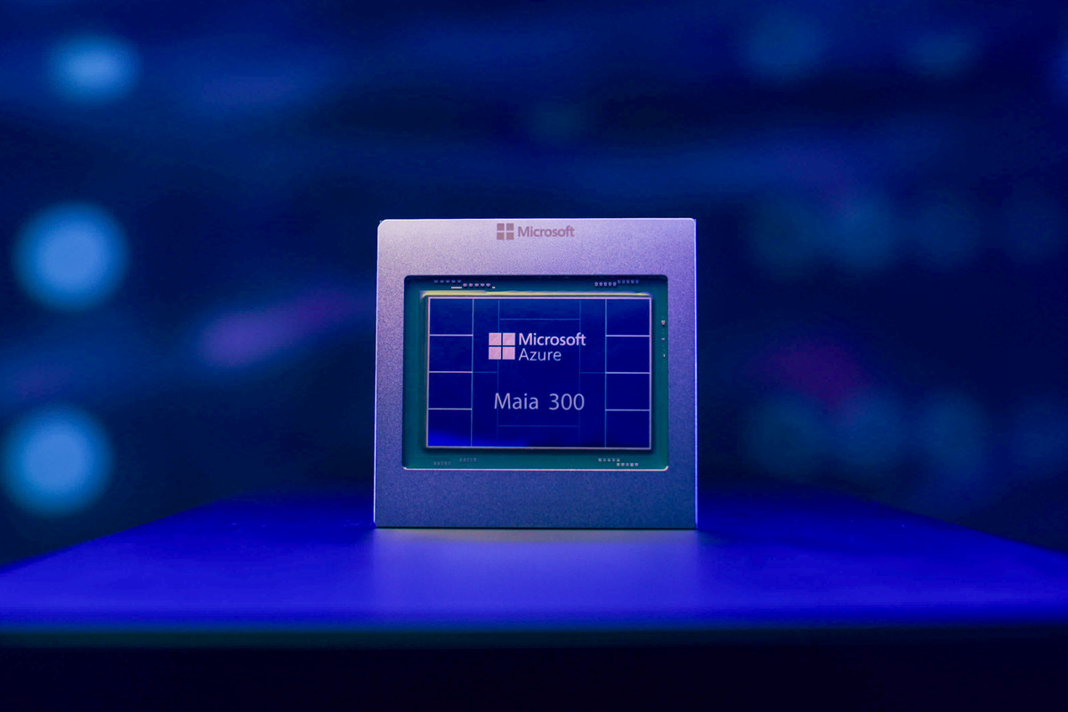 Microsoft Unveils Maia 300 to Make Its Own Chips Central to AI Inference