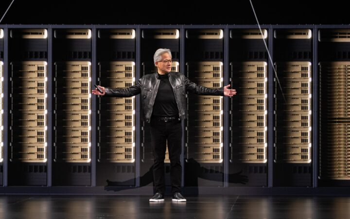 Nvidia’s Jensen Huang Says AI Stock Selloff Will Pass
