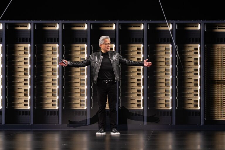 Nvidia’s Jensen Huang Says AI Stock Selloff Will Pass